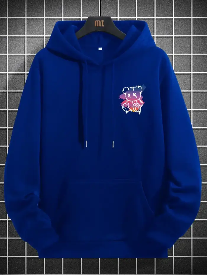 Oversize New York Art Design Hoodie For Men - Image 2