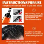 Wax Gel With Comb For Men - Image 5