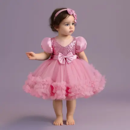 Fluffly Princess Dress For Kids