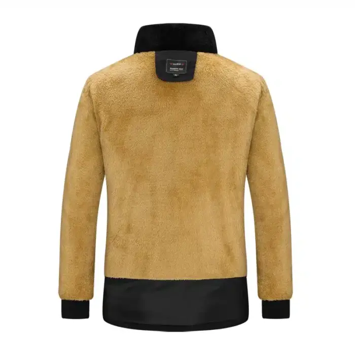 Casual Fleece Parka Jacket For Men - Image 5
