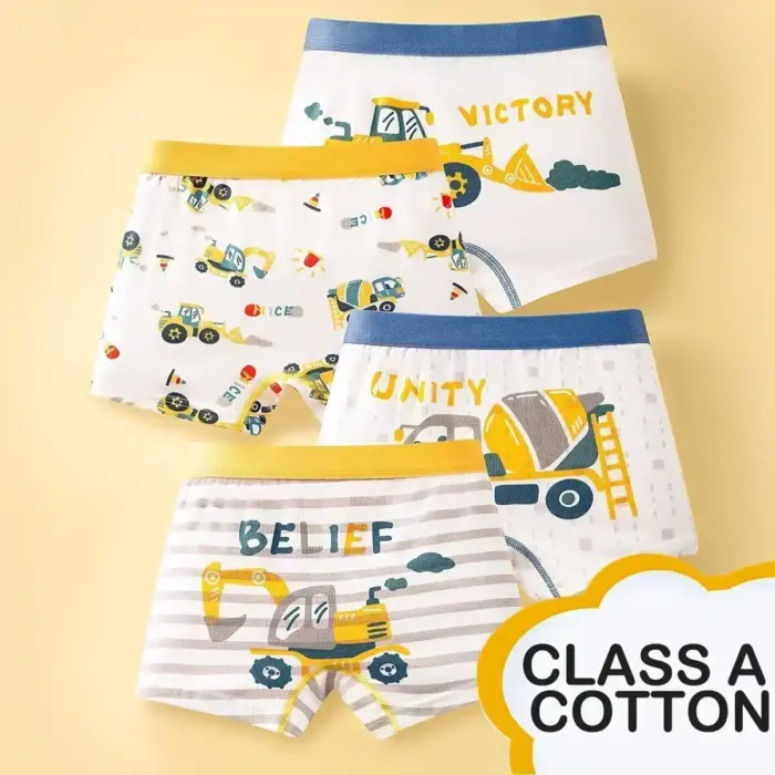 Cotton Underwear Set For Kids - Image 2