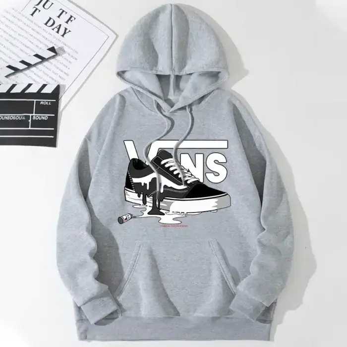 Casual Round Neck Hoodie For Men - Image 3