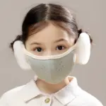 Fluffy Earmuffs and Face Mask For Kids - Image 2