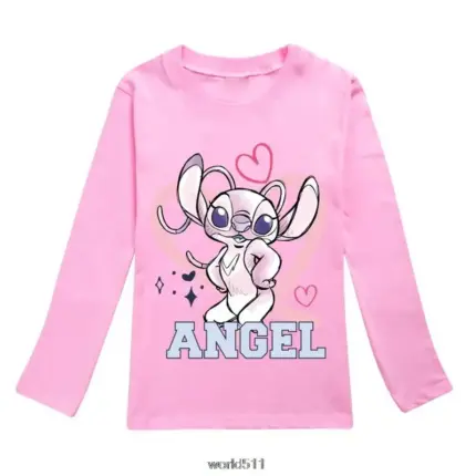 Cartoon Long Sleeve Top For Kids