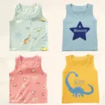 Sleeveless Breathable Tank Top For Kids - Image 2