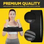 3 Elastic Fitness Rubber Bands - Image 5
