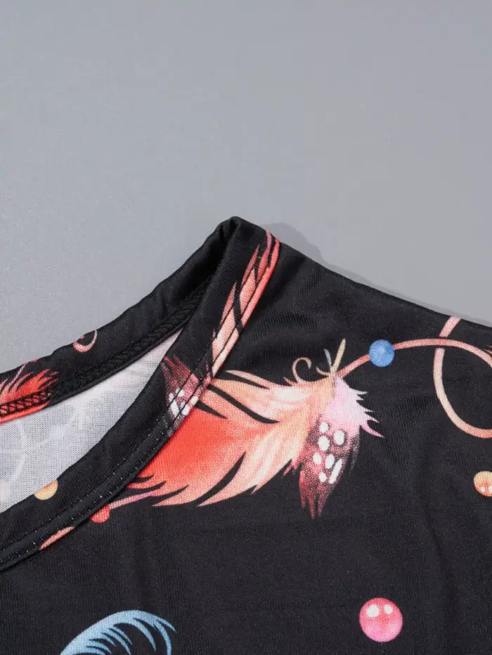Slightly Loose Plus size Pyjamas Set For Women - Image 5