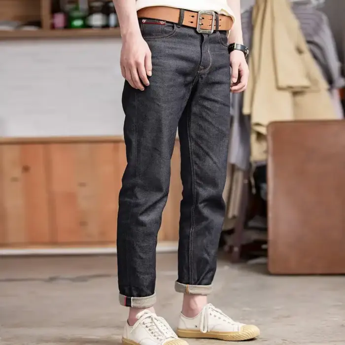 Retro Regular Fit Jeans Regular For Men - Image 1