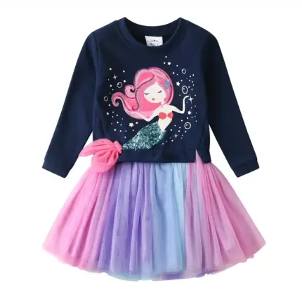 Mermaid Dress For Kids