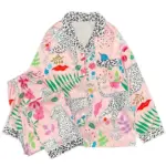 Satin Silk Pyjamas Set For Women