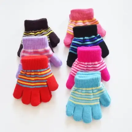 Colorful Warm Gloves For Kids