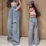 Casual Baggy Jeans For Kids - Image 2