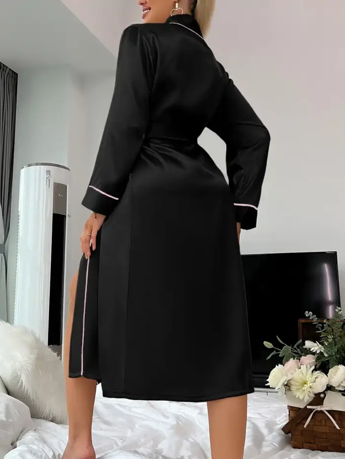 Elegant Long Sleeve Loungewear For Women - Image 3