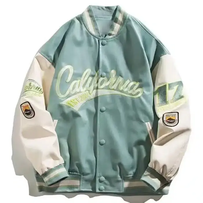 Loose Baseball Jacket For Men - Image 2