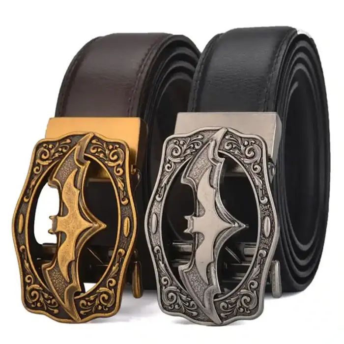 Vintage Bat Buckle Belt For Men - Image 1