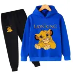 Casual Cartoon Tracksuit Set For Kids - Image 4