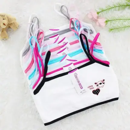Cotton Tank Top Set For Kids (10pcs)