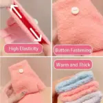 Knitted Half Finger Gloves For Kids - Image 6