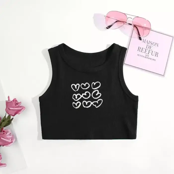 Sleeveless Tank Top For Kids - Image 3