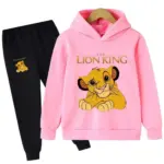 Casual Cartoon Tracksuit Set For Kids - Image 6
