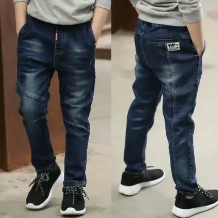 Casual Straight Jeans For Kids