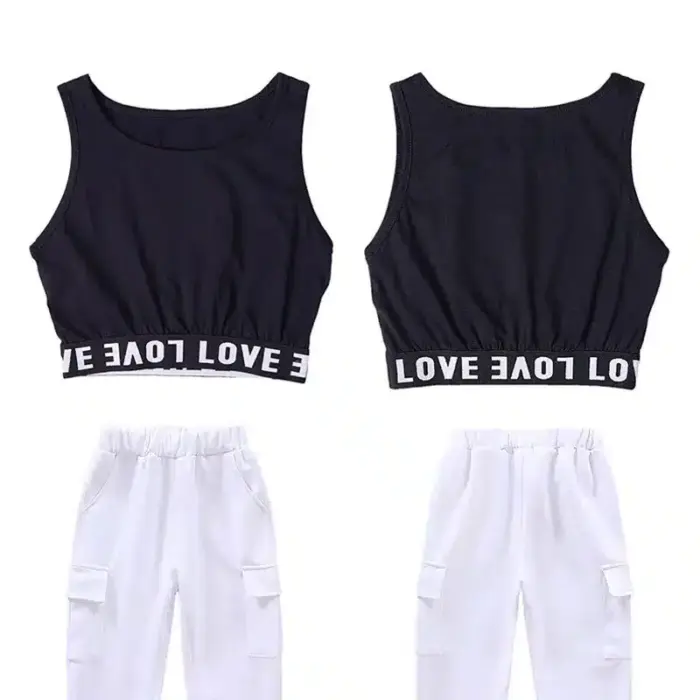 Summer Crop Tank Tops For Kids - Image 4
