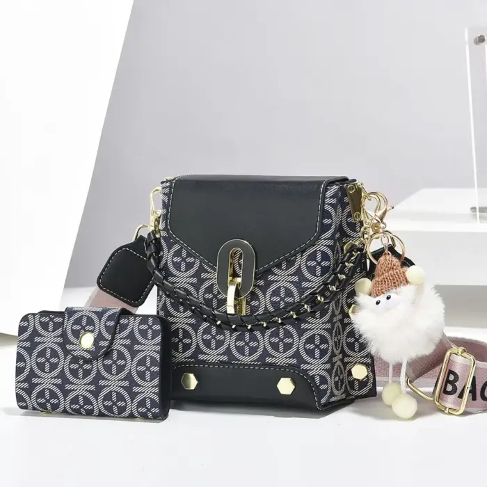 Mini Crossbody Bag Set For Women - Image 5