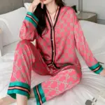 Luxury Silk Pyjamas Set For Women