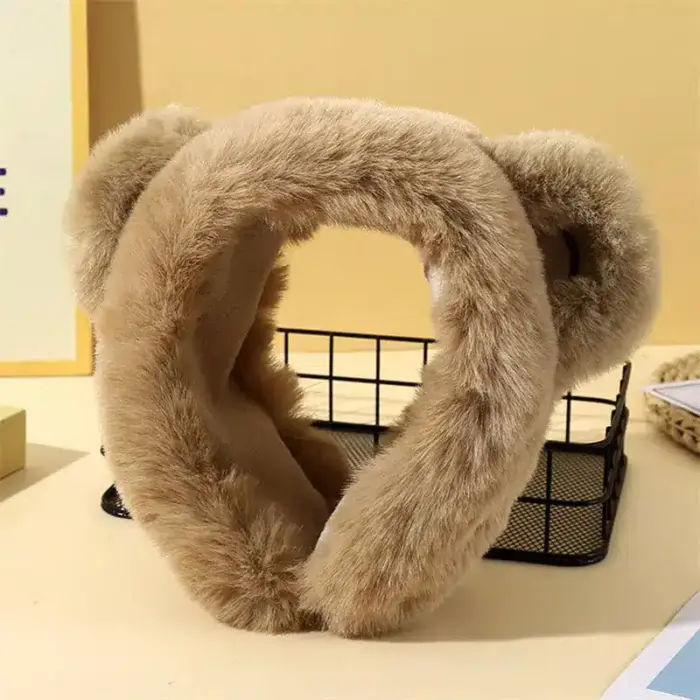 Fluffy Earmuffs For Children - Image 3