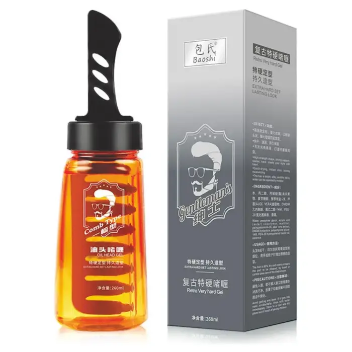 Wax Gel With Comb For Men - Image 1