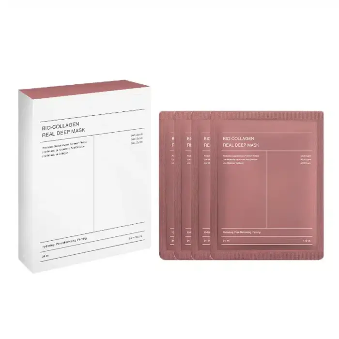 4Pcs Collagen Moisturizing Night Masks - Image 6
