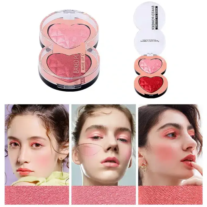 Heart-Shape Shimmer Highlighter - Image 3