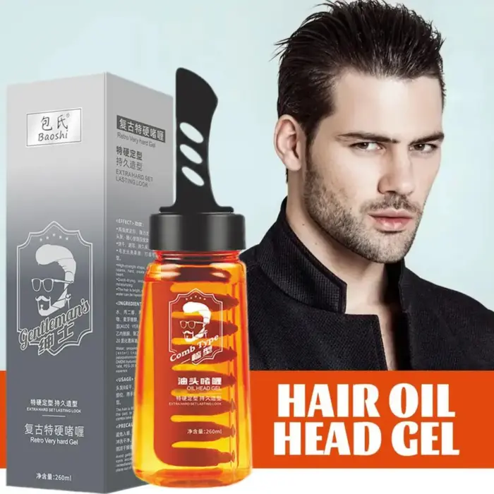 Wax Gel With Comb For Men - Image 4