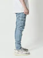 Trendy Skinny Ripped Jeans For Men - Image 5