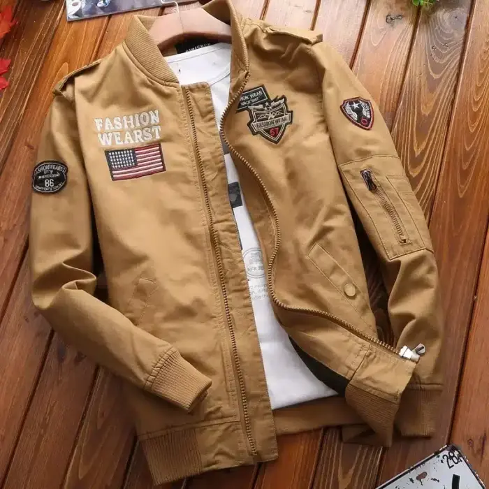 New Casual Bomber Jacket For Men - Image 5