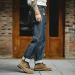 Vintage Denim Jeans For Men - Image 2