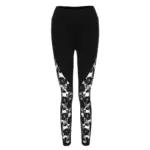 Floral Lace Leggings For Women - Image 5