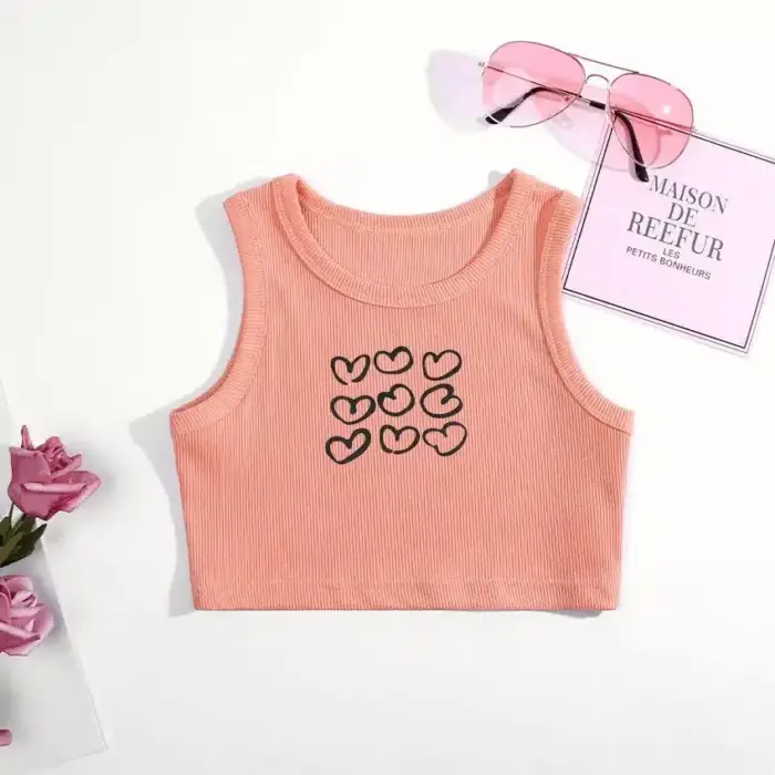 Sleeveless Tank Top For Kids - Image 5