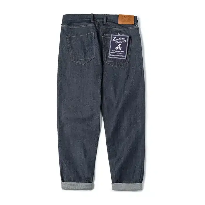 Vintage Denim Jeans For Men - Image 6