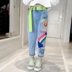 Rainbow Jeans For Kids - Image 3
