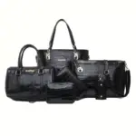 Leather Shoulder Bag set