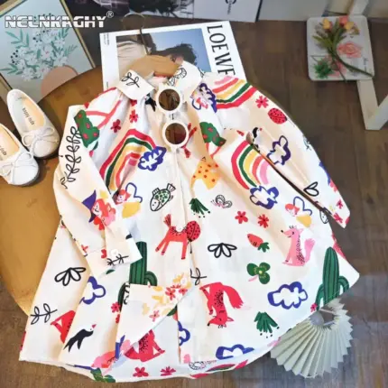 New Graffiti Dress For Kids