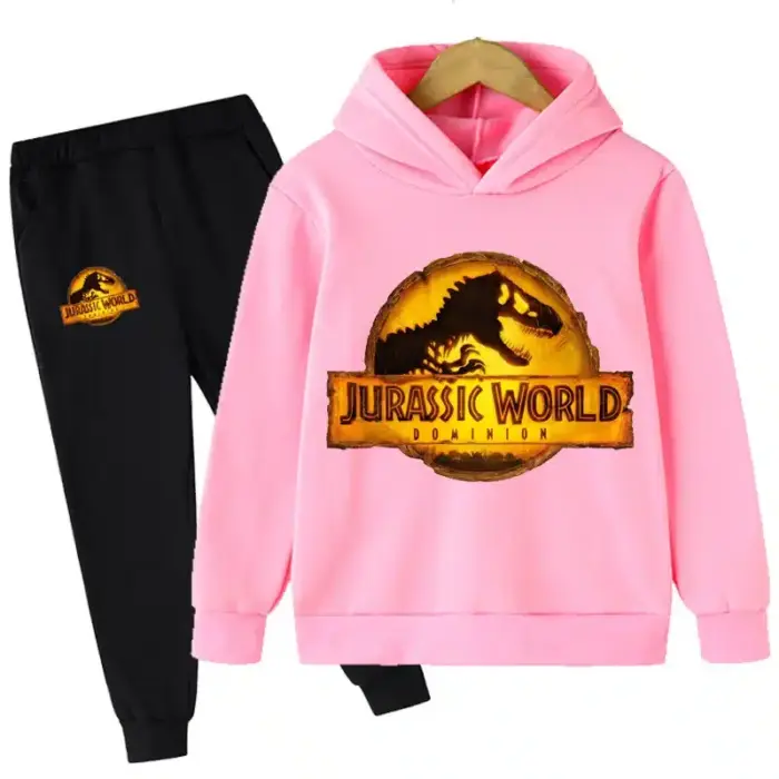 Dinosaur Tracksuit Set For Kids - Image 3