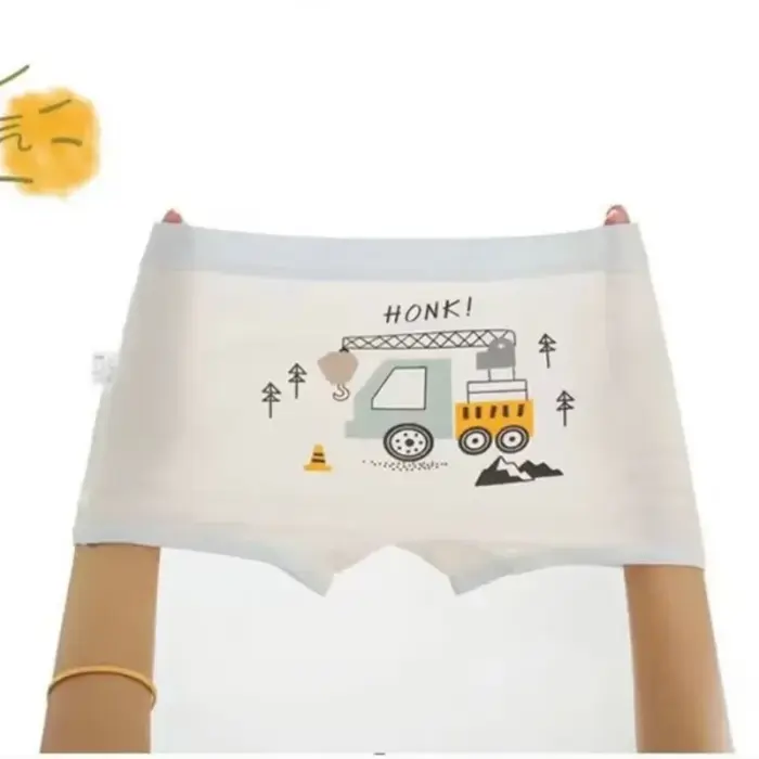 Breathable Underwear Boxer Set For Kids - Image 4
