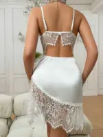 Sexy Silk Satin Nightwear For Women - Image 2