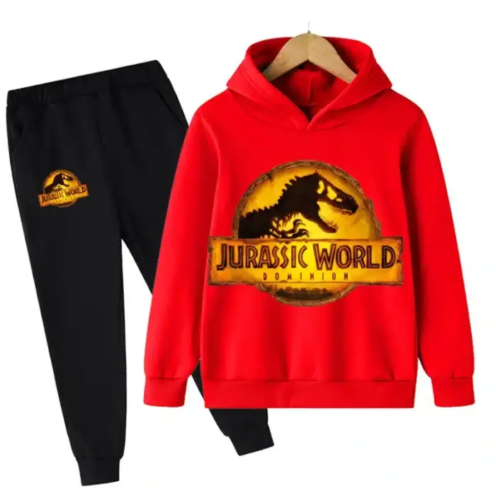 Dinosaur Tracksuit Set For Kids - Image 6
