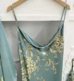 Satin V-Neck Sleepwear For Women - Image 5