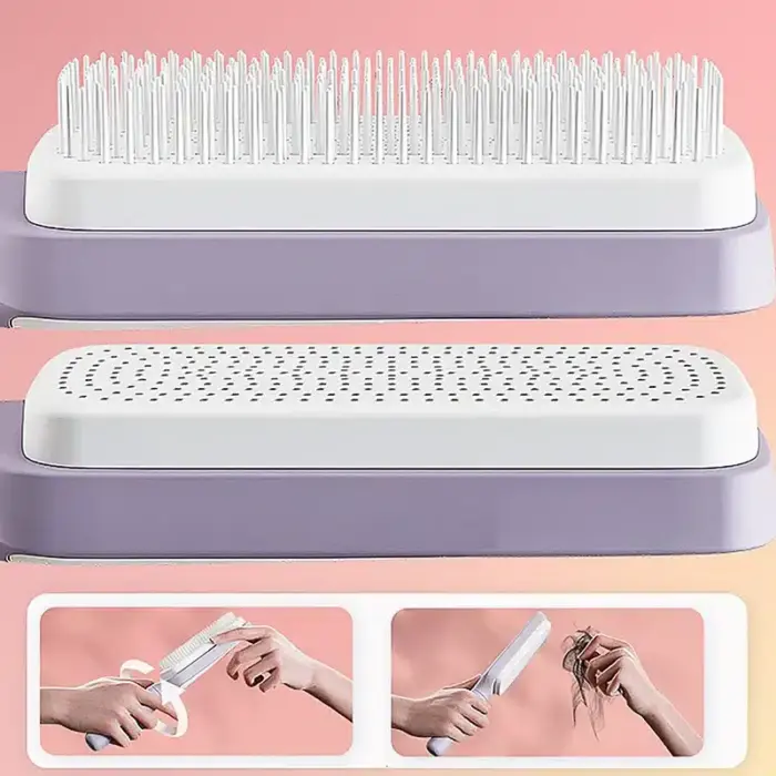 Self Cleaning Hairbrush - Image 3