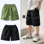 Breathable Cargo Trousers For Kids - Image 2