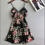 Floral Satin Silk Loungewear For Women - Image 4